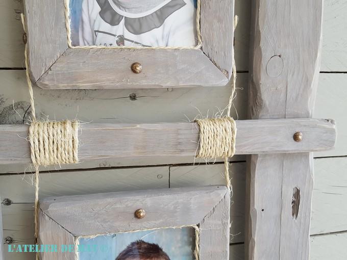 DIY récup - petits porte-photos en bois de palette - Stéphanie bricole