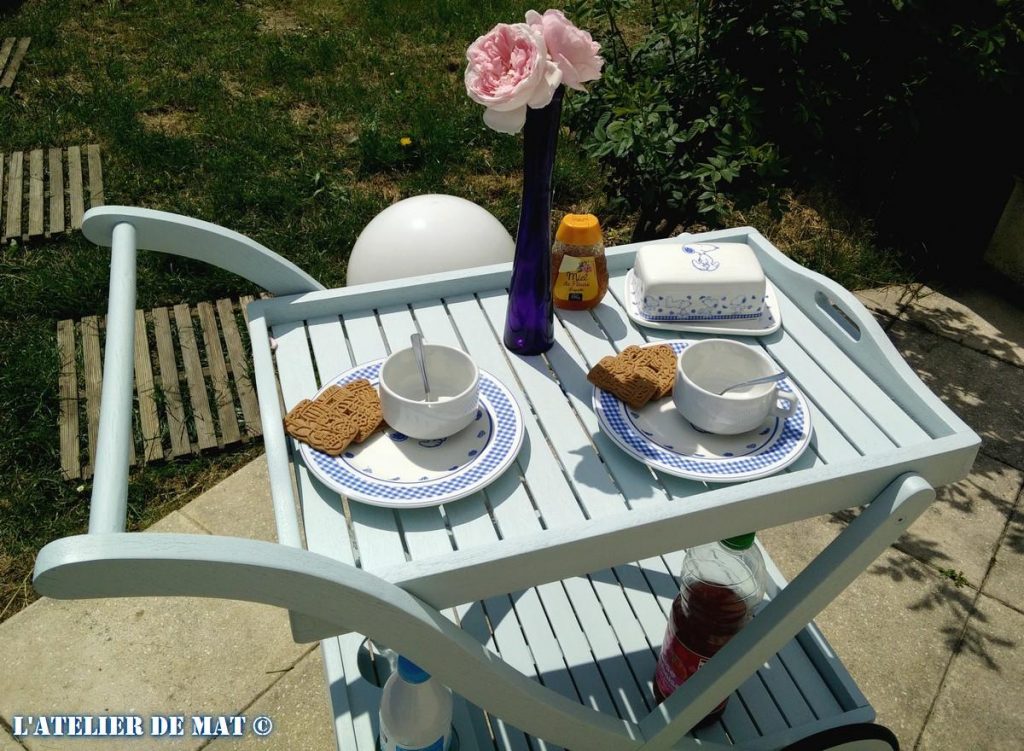 chariot-desserte relooké chariot-desserte relooké