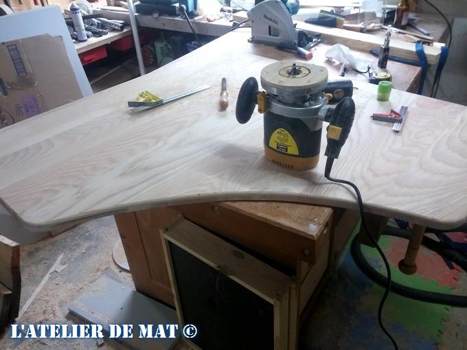 plateau bureau frene