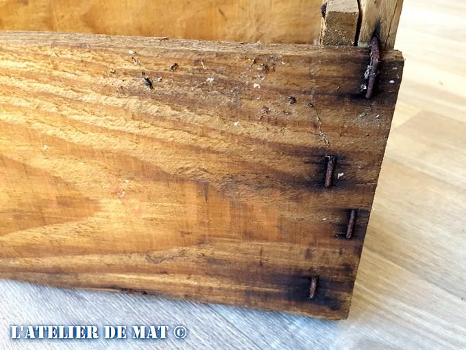 Anciennes caisses a vin