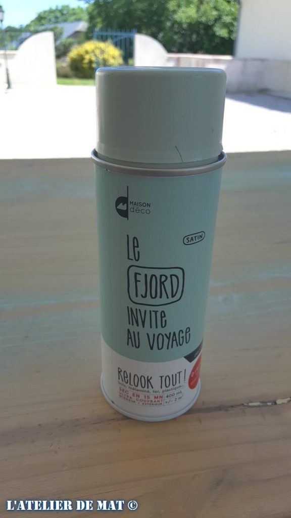 bombe peinture Fjord