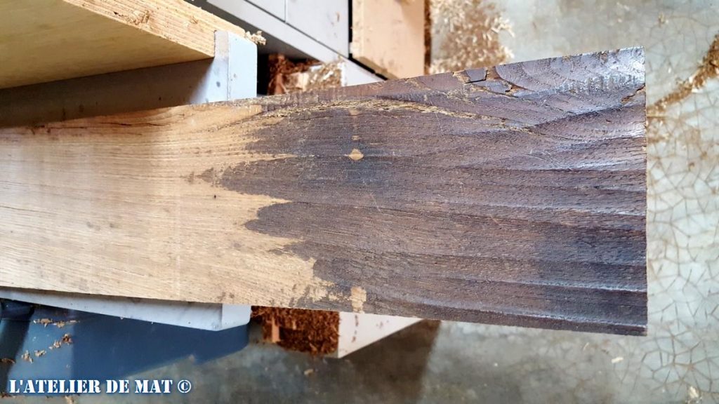 vieille planche chene