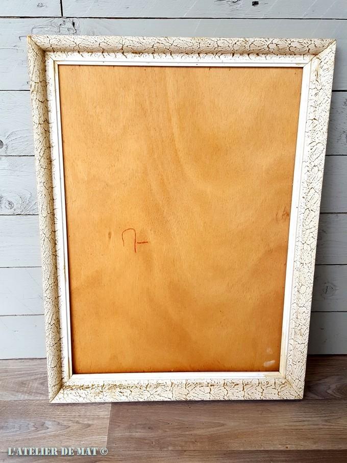 Cadre en bois bon marché - Wooden cheap frame by l'Atelier de Mat