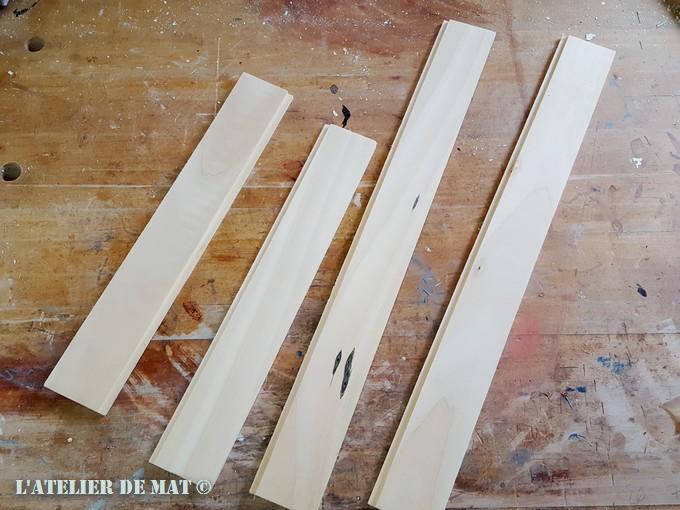 Planches de tilleul - Basswood boards by l'Atelier de Mat