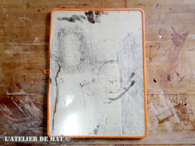 Miroir bon marché - Cheap mirror by l'Atelier de Mat Miroir bon marché - Cheap mirror by l'Atelier de Mat