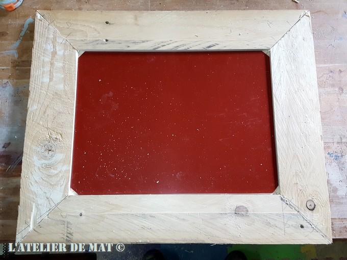 Palette et miroir bon marché - Pallet and cheap mirror by l'Atelier de Mat Palette et miroir bon marché - Pallet and cheap mirror by l'Atelier de Mat