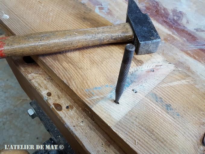 Marteau et palette - Hammer and pallet