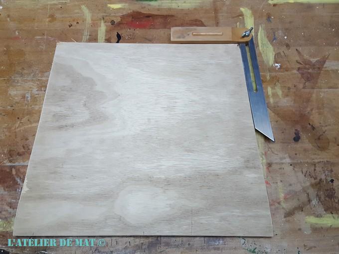 Assise en contreplaqué - Plywood seat board