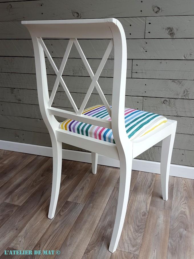 Relooking d'une chaise ancienne - Old chair makeover