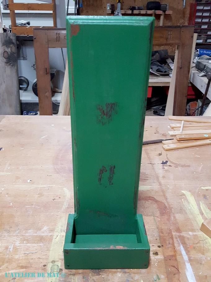 Decapsuleur mural DIY patine Decapsuleur mural DIY patine