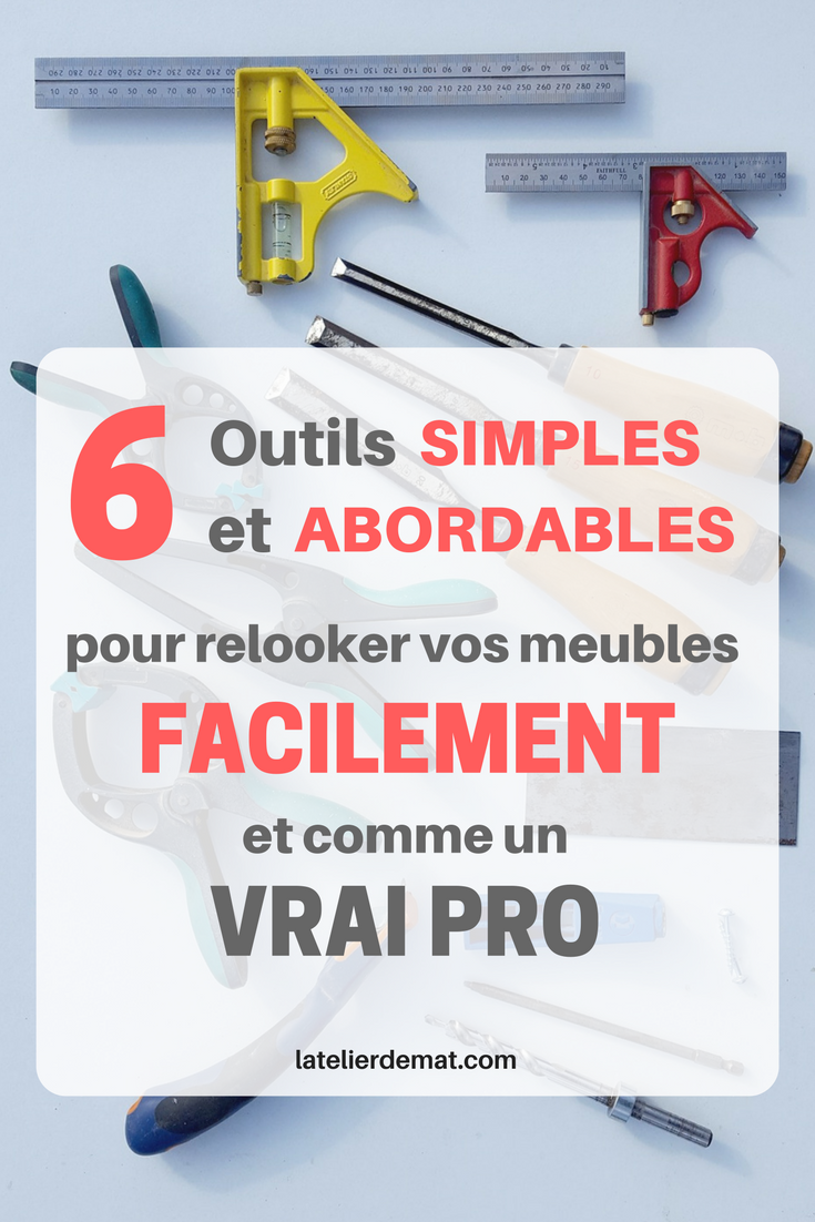 6 Outils pros et pas chers 6 Outils pros et pas chers