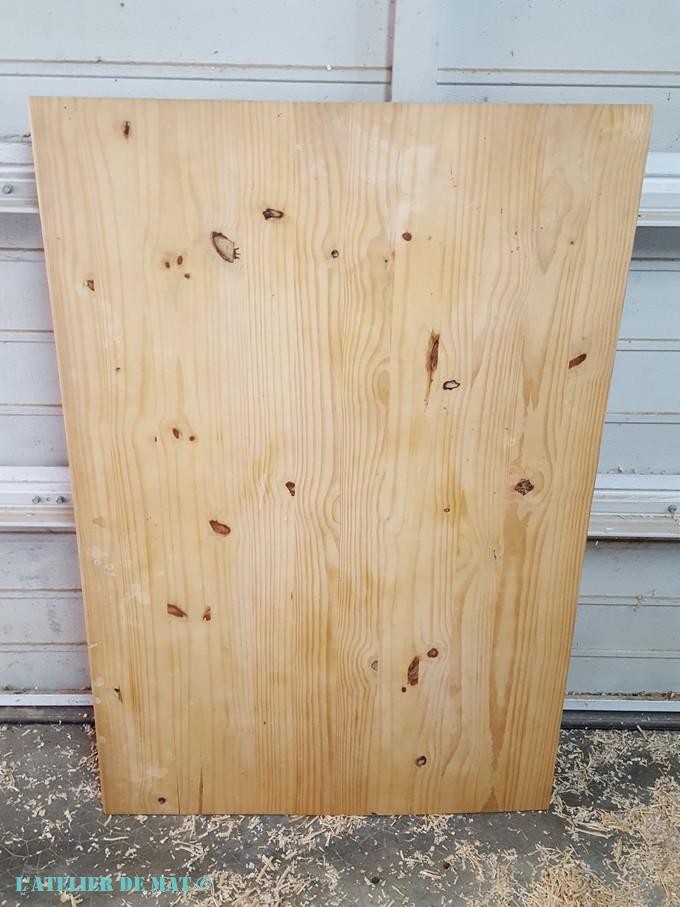 panneau de bois - wood panel