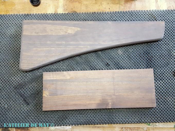 planche teintées - tainted boards