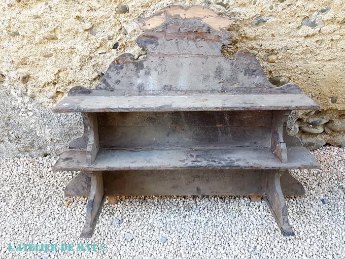 Haut de buffet récupéré Haut de buffet récupéré