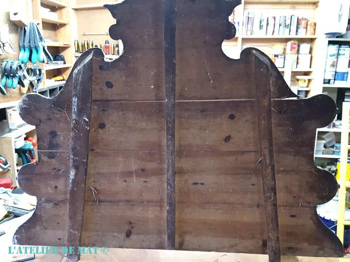 Haut de buffet ancien Haut de buffet ancien