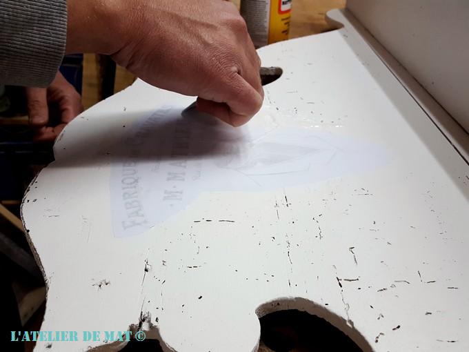 Transfert Mod Podge Transfert Mod Podge