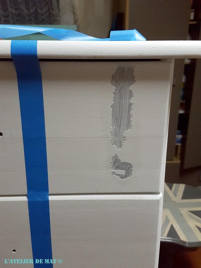 peinture arrachée peinture arrachée