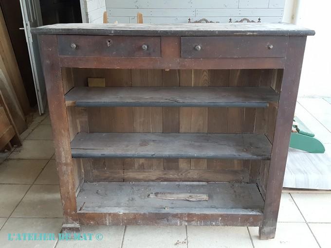 Buffet ancien récupéré Buffet ancien récupéré