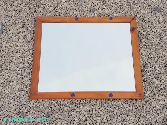 Miroir en bois récupéré Miroir en bois récupéré