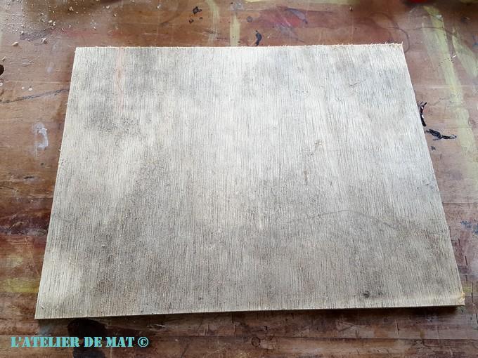Vieux contreplaqué