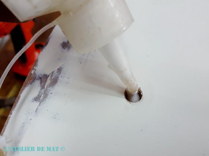 Tiroir en reparation - Etape 3