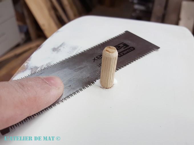 Tiroir en reparation - Etape 4