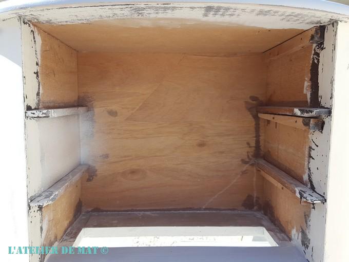 Commode avant peinture