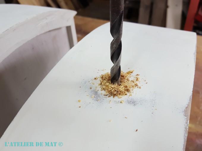 Tiroir en reparation - Etape 2