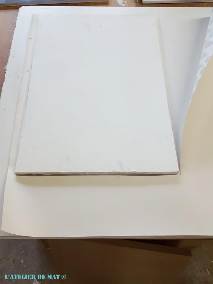 collage papier peint