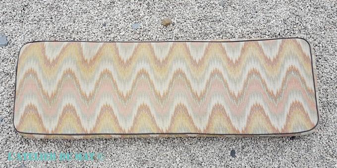 Assise mousse caravane