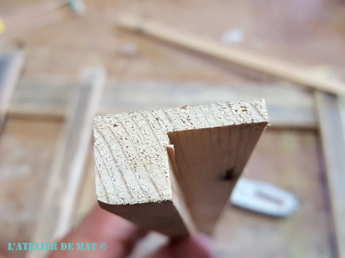 Création d'une corniere