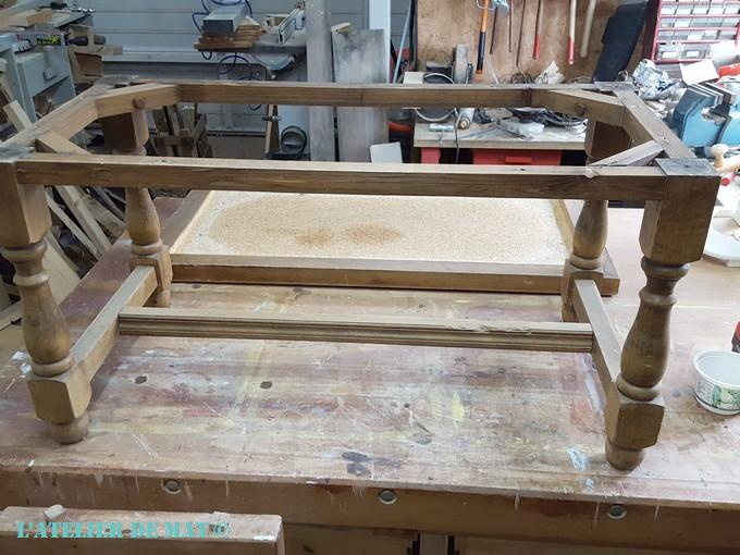 Demontage table basse-2