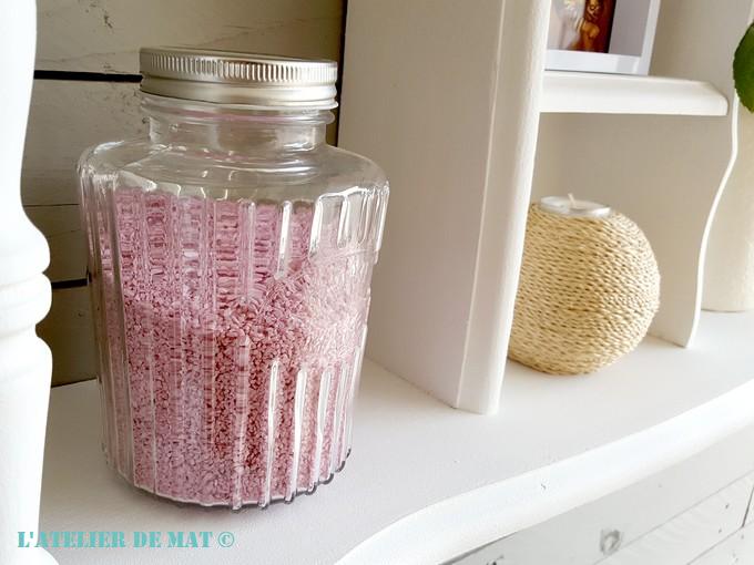 Desserte transformée en étagère-4