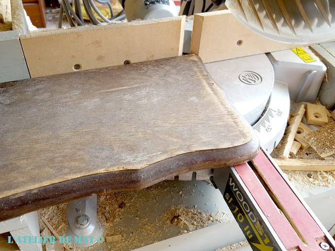 Montant avant découpe