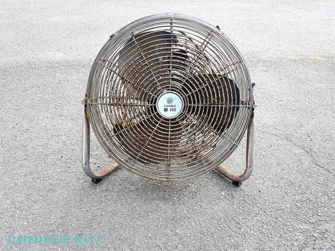 Ventilateur style indus Petit ventilateur industriel