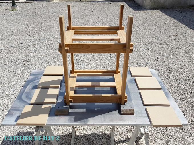 peinture table en pin peinture table en pin