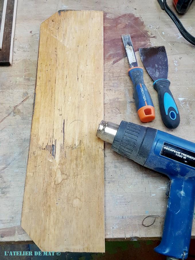 Comment enlever du placage