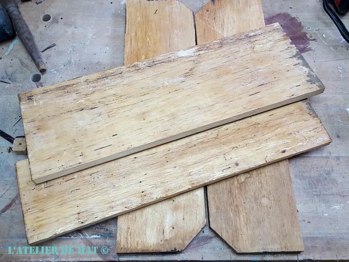 Planches sans placage