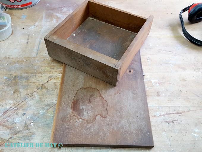 Vieille porte de chevet