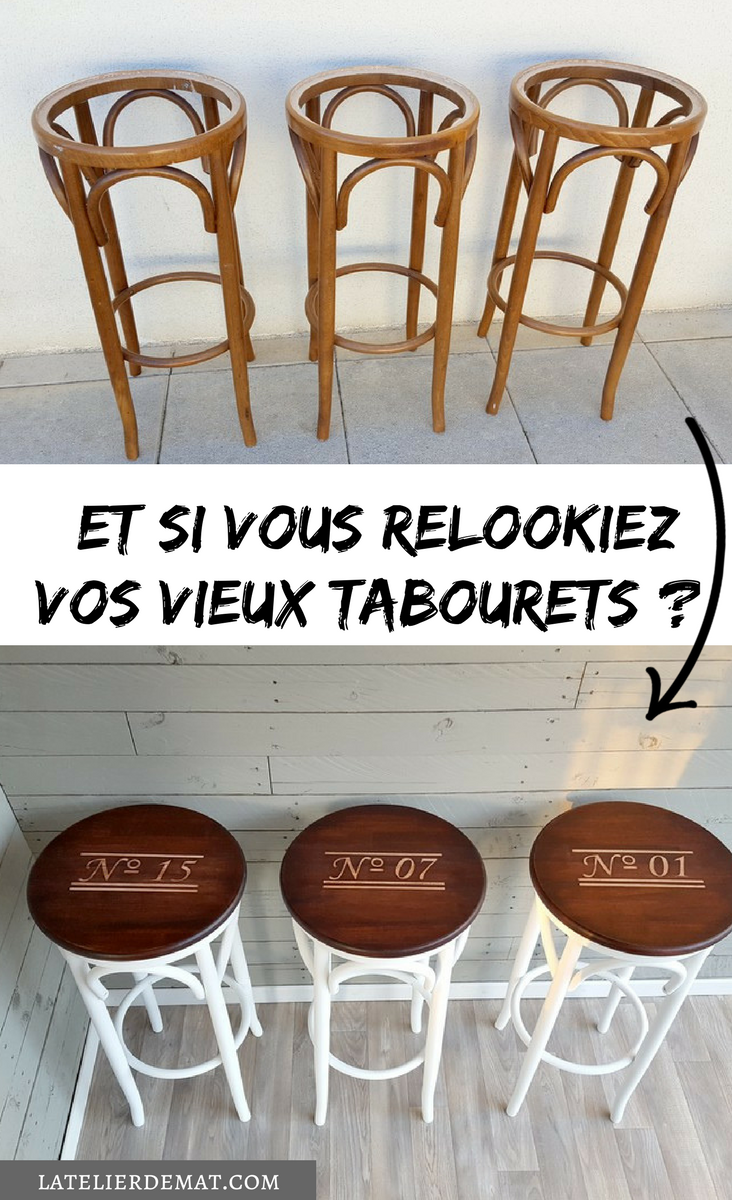 Relooker des tabourets c'est facile et pas cher