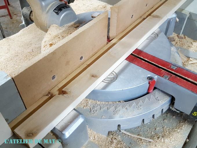 Découper des tasseaux Découper des tasseaux