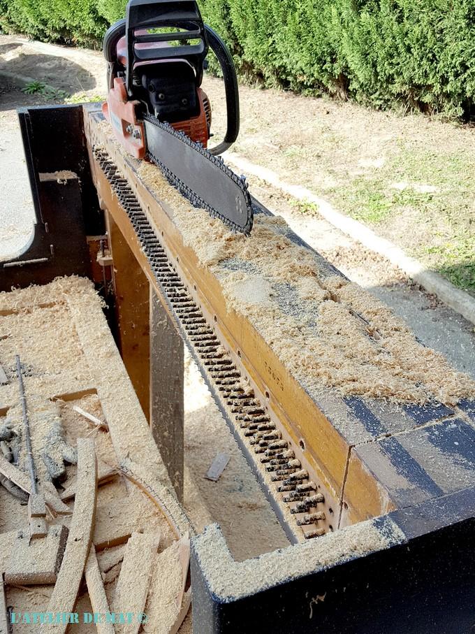 Piano et tronconneuse