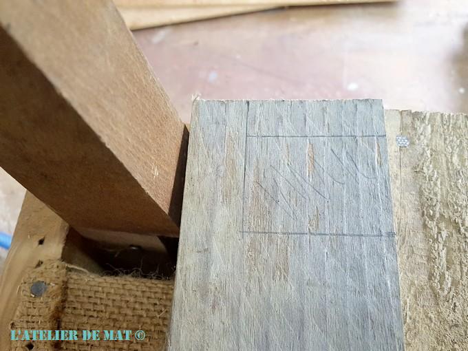 Tracage decoupes palette