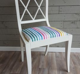 Relooking d'une chaise ancienne - Old chair makeover